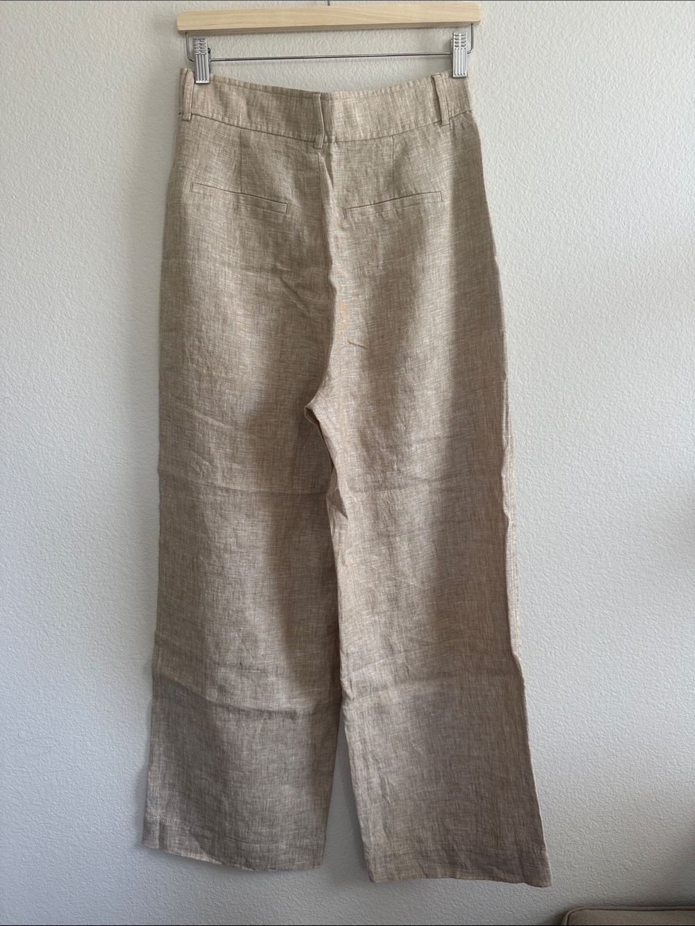 Everlane The Linen Way-High® Drape Pant in cornstalk - Picture 5 of 6